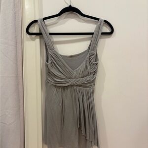 vintage grey silver nordstrom going-out top blouse